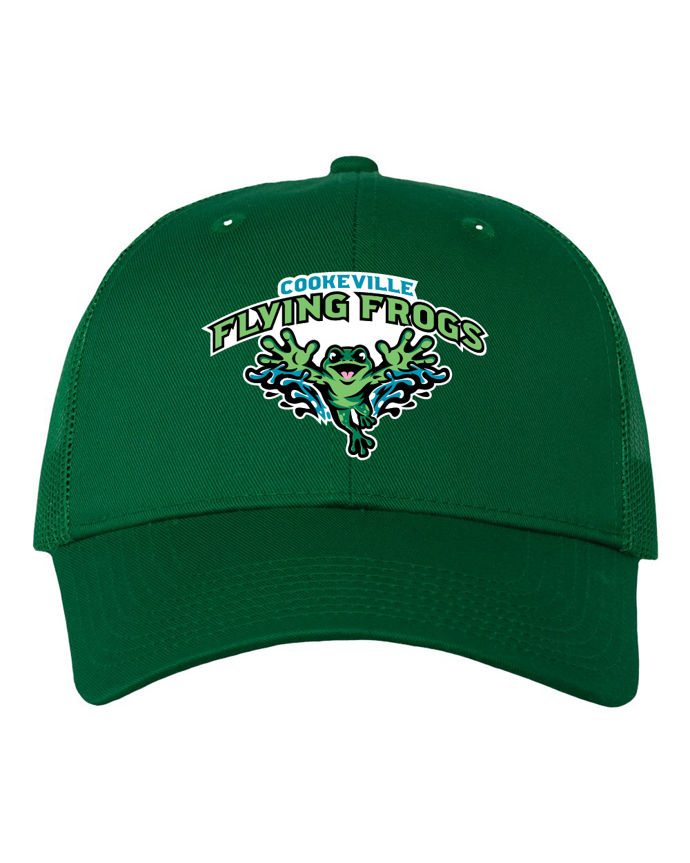 Flying Frogs Mesh-Back Twill Trucker Cap